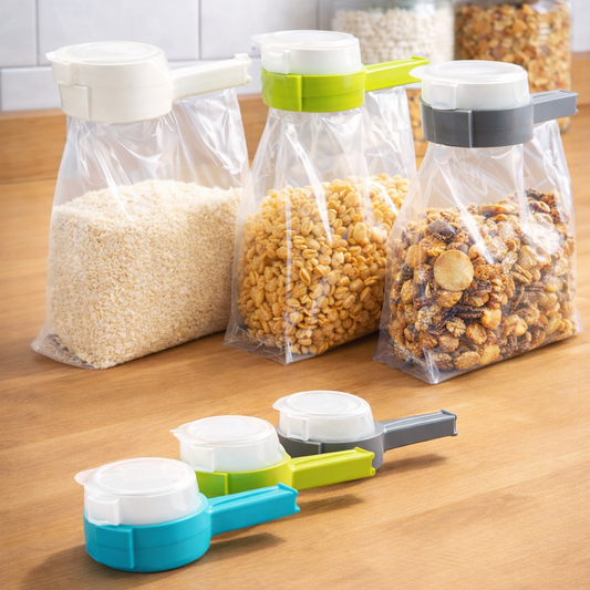 FreshLock™ Ausgieß & Beutelverschluss
